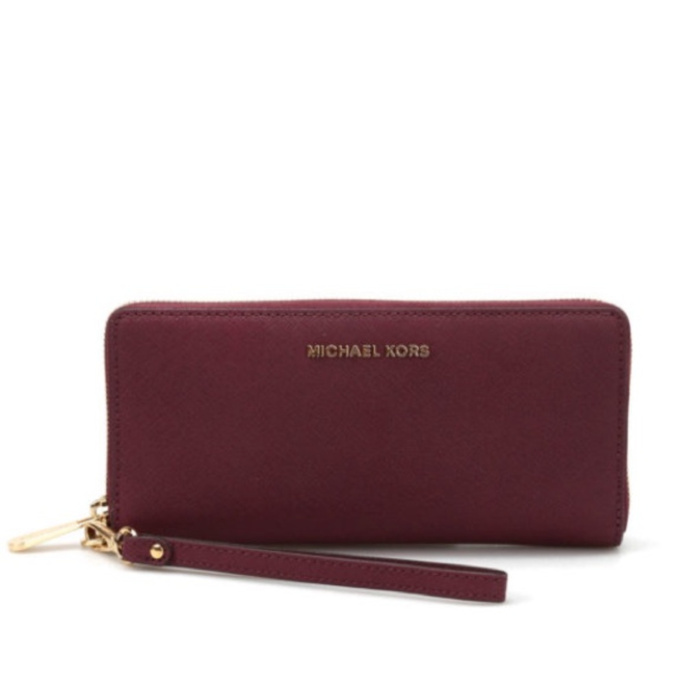 Michael Kors Jet Set Travel Large Continental Wallet with wrist strap